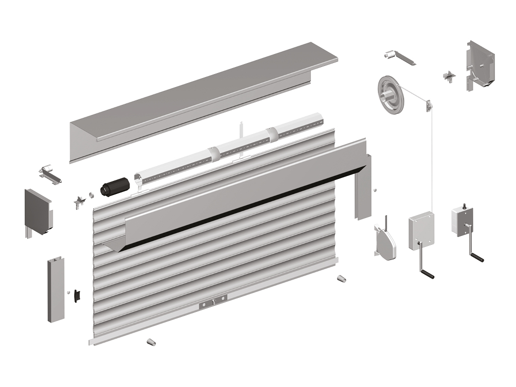 Рольставни с ручным ленточным, шнуровым или кордовым приводом. Простой в использовании ленточный инерционный привод устанавливается на роллеты с массой полотна до 15 кг. Полотно роллет поднимается и опускается за счет натяжения ленты. Шнуровой привод устанавливается на роллеты с массой полотна до 20 кг. Управление им происходит при вращении рукоятки шнурового укладчика. Кордовый привод поднимает роллеты с массой полотна до 40 кг за счет использования прочного стального троса. Принцип работы аналогичен шнуровому приводу.
